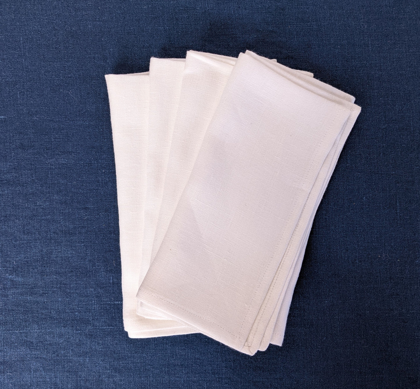 White Linen Dinner Napkin